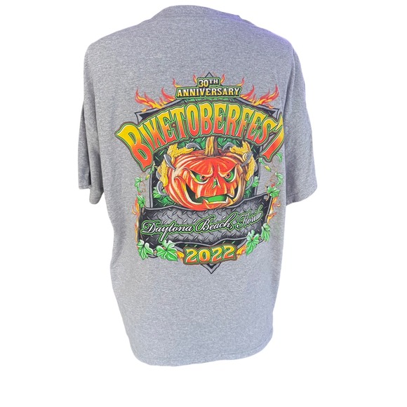 Gildan Other - Biketoberfest T-Shirt 30th‎ Anniversary Daytona Beach Graphic Tee 2022 XL Mens